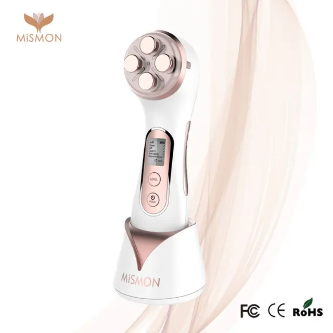 Multifuncional 5 en 1 Radiofrecuencia Facial Electroporador Ems Fototerapia