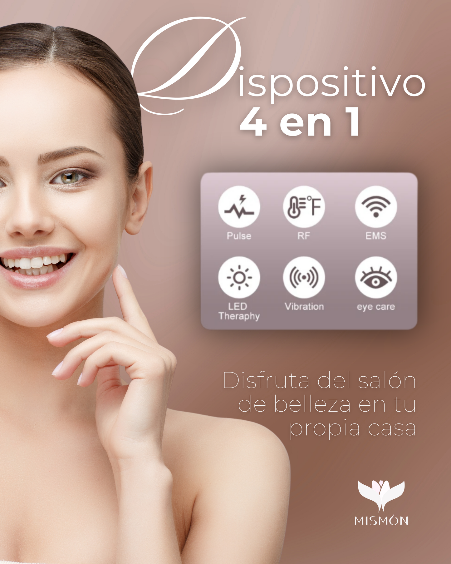 Radiofrecuencia Facial con Microcorriente y Fototerapia LED