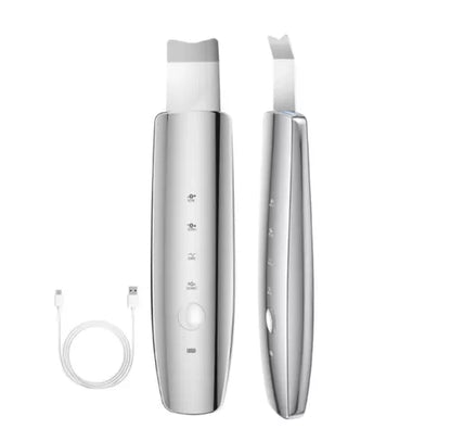 Skin Scrubber Limpiador Facial Ultrasonido Ems 6 Funciones