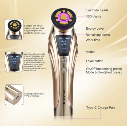 Radiofrecuencia Facial con Enfriamiento