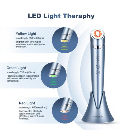 Radiofrecuencia Facial con Microcorriente y Fototerapia LED