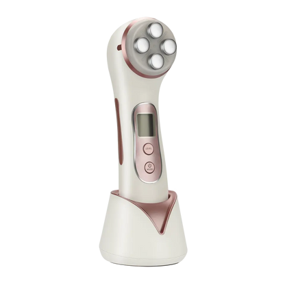 Multifuncional 5 en 1 Radiofrecuencia Facial Electroporador Ems Fototerapia